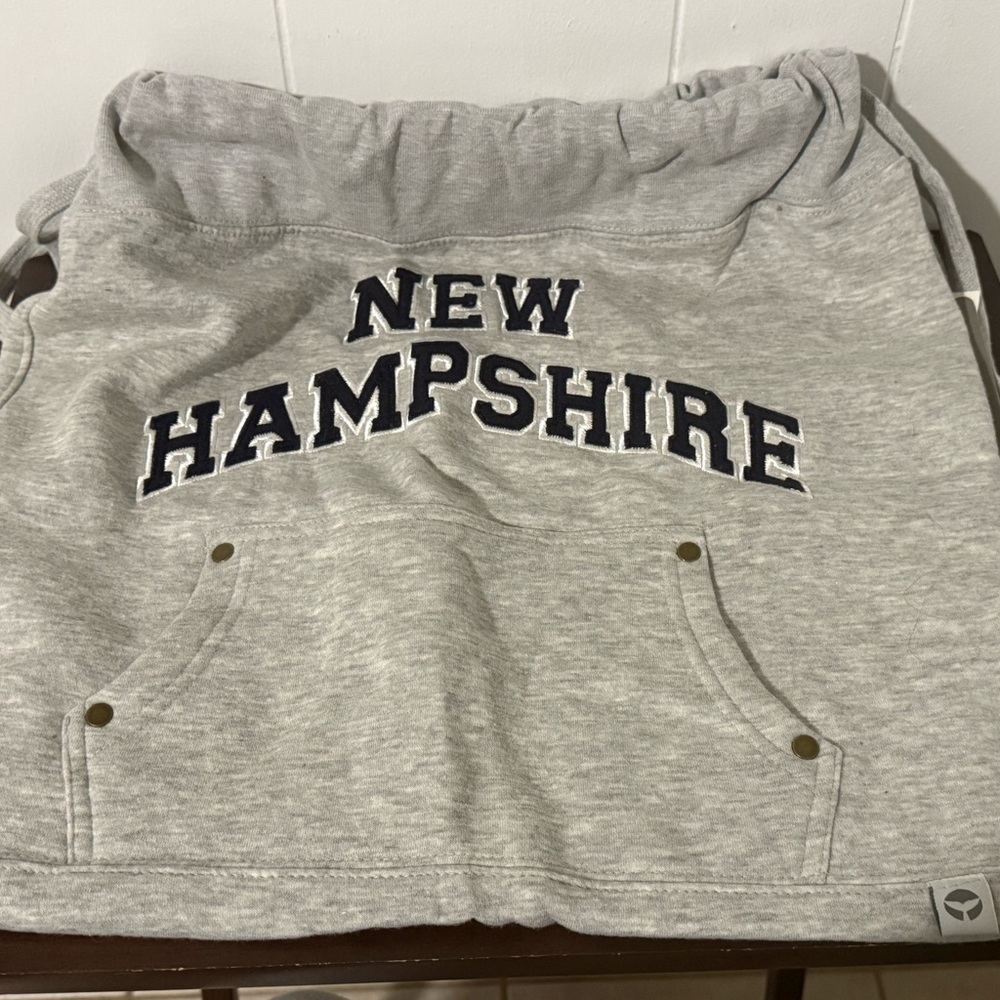 Gray New Hampshire Hoodie
